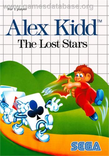 Cover Alex Kidd - The Lost Stars for Master System II